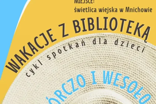 Wakacje z biblioteką w Zdziechowie i Jankowie Dolnym – twórczo i wesoło