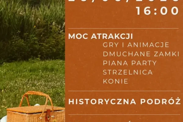 Piknik z okazji otwarcia parku w Zdziechowie już w piątek