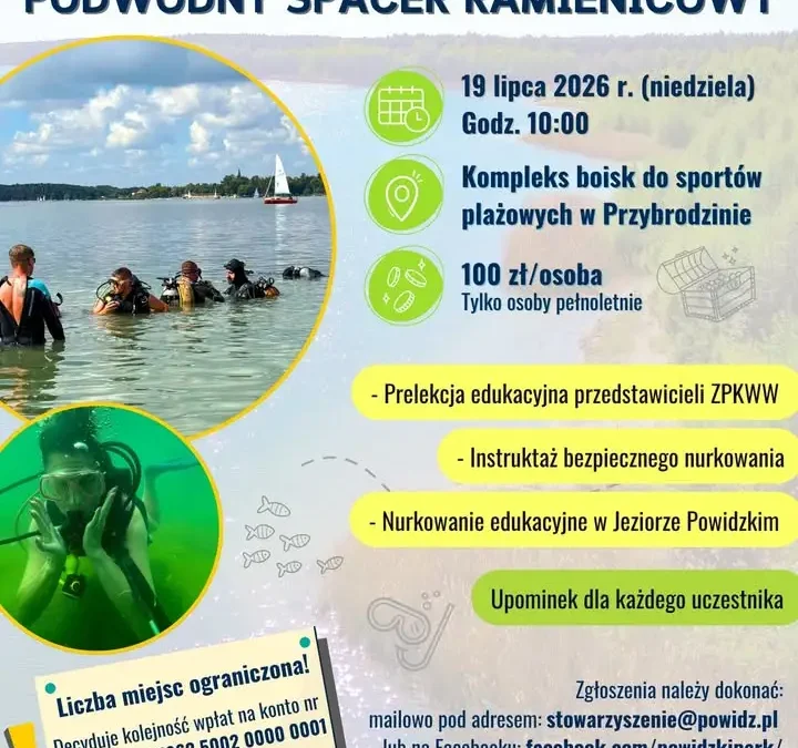 Trzecia edycja Podwodnego Spaceru Ramienicowego – zapisy ruszyły