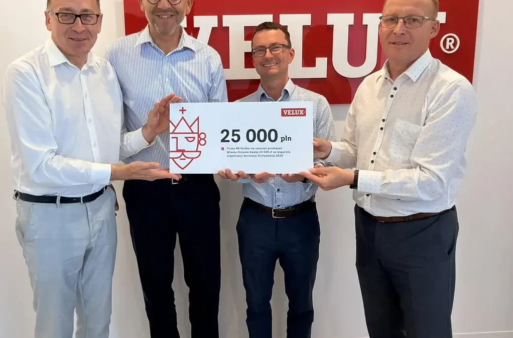Velux wspiera Koronację Królewską w Gnieźnie – symboliczny gest od lat