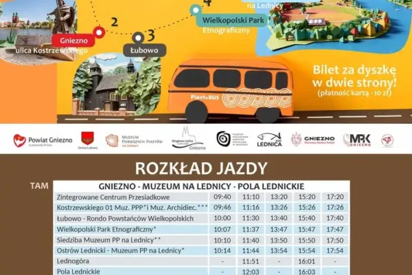 PiastoBUS wyrusza 27 czerwca – wycieczka śladem Pierwszych Piastów