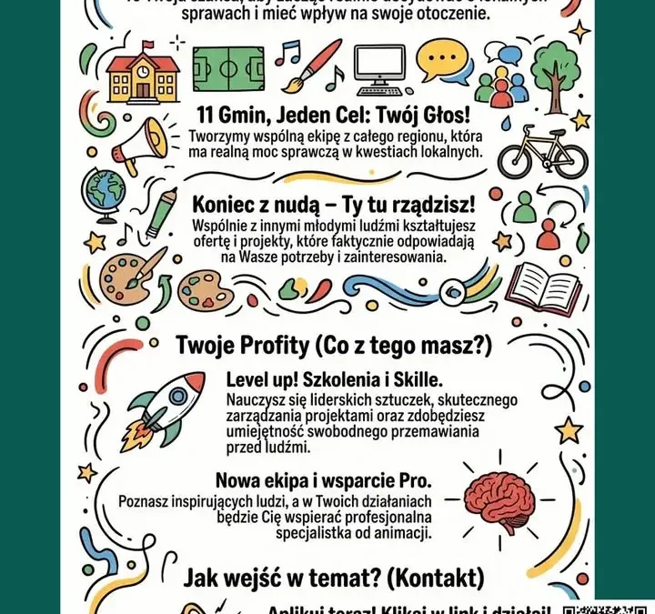 Rusza rekrutacja do Młodzieżowej Rady przy LGD Trakt Piastów