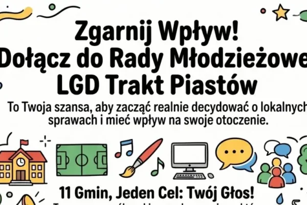 Rusza rekrutacja do Młodzieżowej Rady przy LGD w Czerniejewie