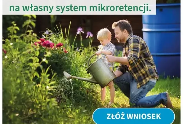 Nabór wniosków o dofinansowanie mikroretencji wód opadowych w Wielkopolsce