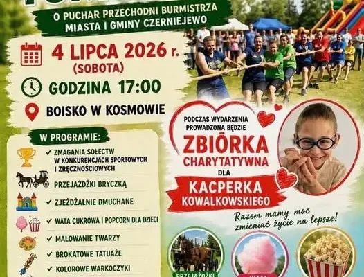 Gmina Czerniejewo zaprasza na lipcowe wydarzenia – pikniki, turnieje i spotkania
