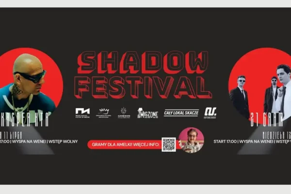 Shadow Festival po raz trzeci na Wyspie Wenei – muzyka i wsparcie dla Amelki Napierały