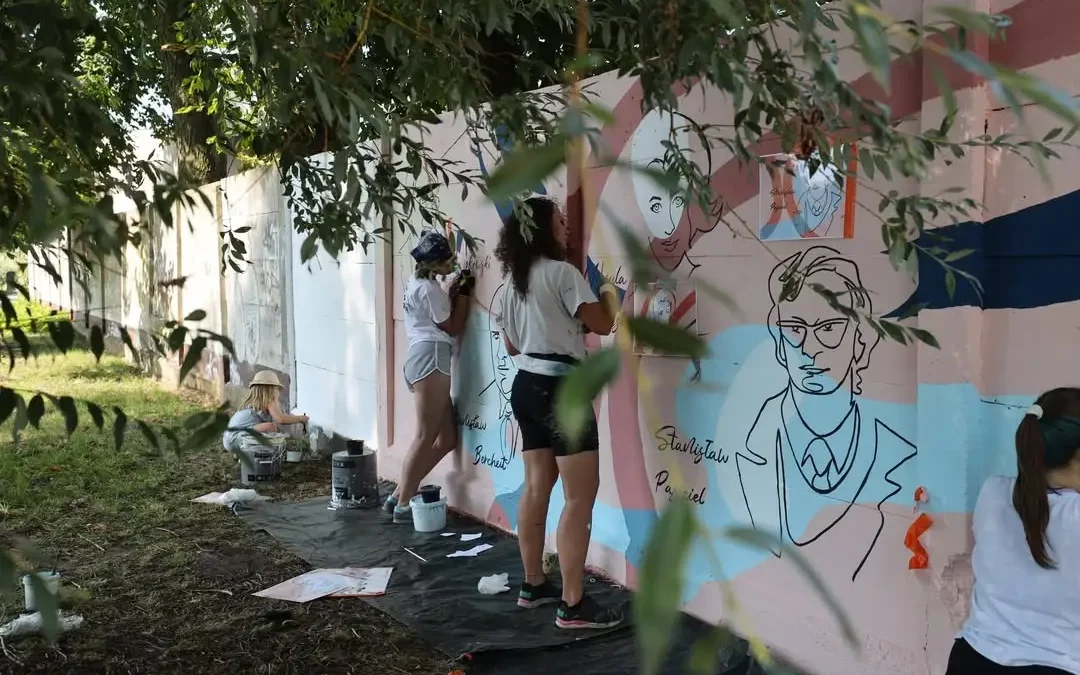 Wspólnie dokończymy mural nad Jeziorem Jelonek w Gnieźnie