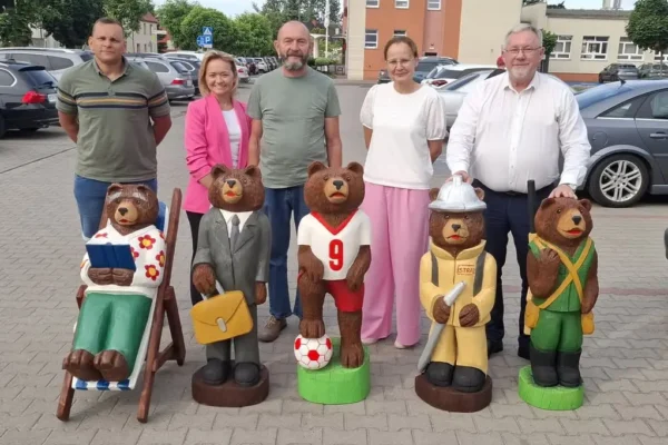 Nowe misie czerniejewskie już gotowe – miasto zyskało kolejną atrakcję