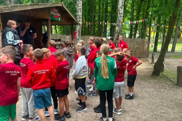 Młodzi piłkarze z gminy Czerniejewo na obozie w Olsztynie