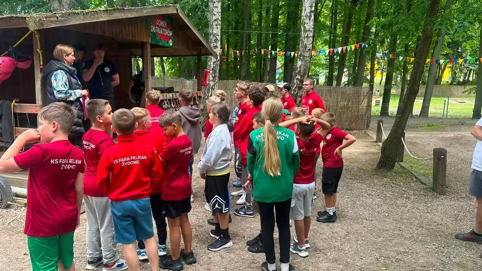 Młodzi piłkarze z gminy Czerniejewo na obozie w Olsztynie