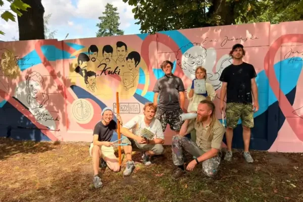 Murale nad Jeziorem Jelonek – tegoroczne założenia zrealizowane