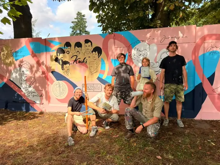 Murale nad Jeziorem Jelonek – tegoroczne założenia zrealizowane
