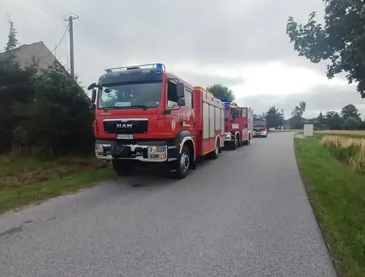 Pożar w Wydartowie i wyciek gazu w Trzemesznie – strażacy apelują o czujniki