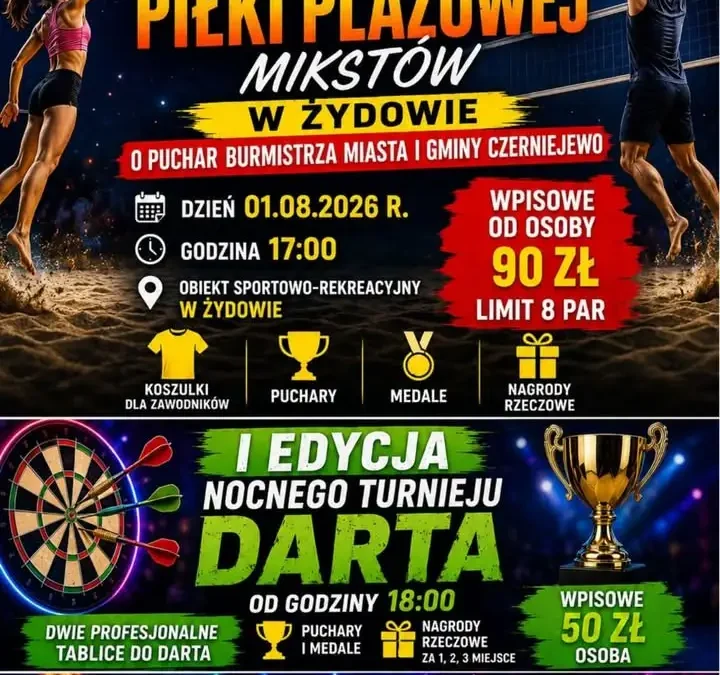 Sportowa Sobota w Żydowie: turnieje i pomoc dla Nadusi