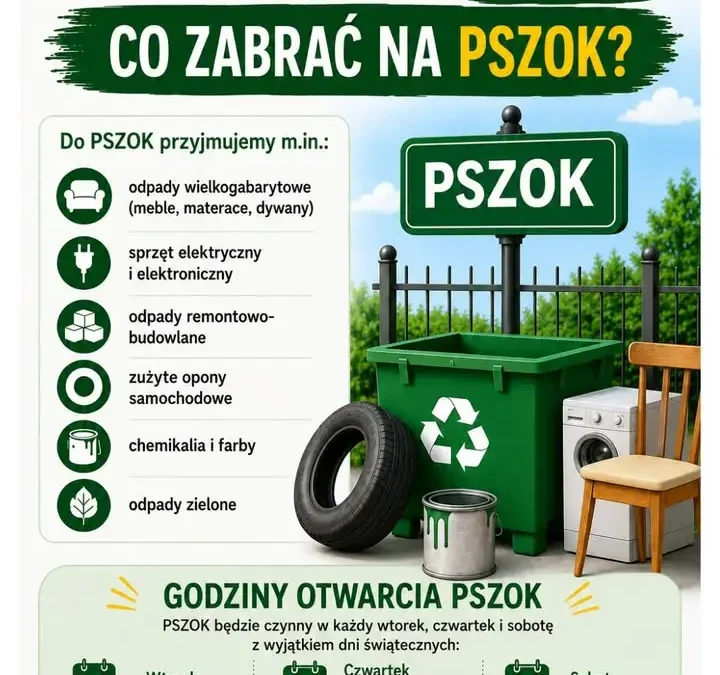 SegregacjaToRacja: Co można oddać na PSZOK w Gminie Łubowo?
