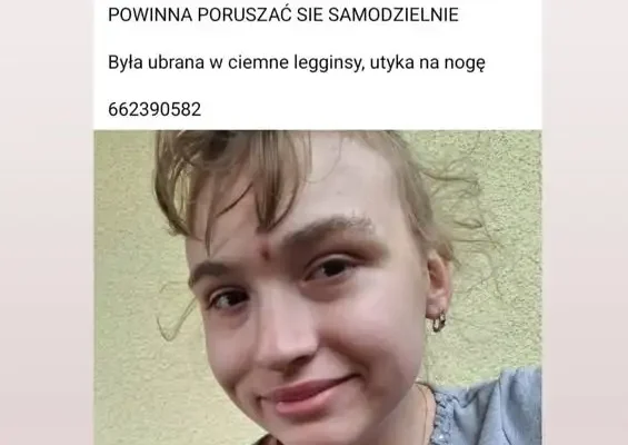 Zaginęła dziewczynka w okolicy dworca w Lednogórze – pilne!