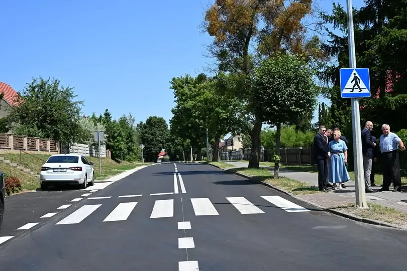 Oddano do użytku wyremontowany fragment ul. Wrzesińskiej w Witkowie