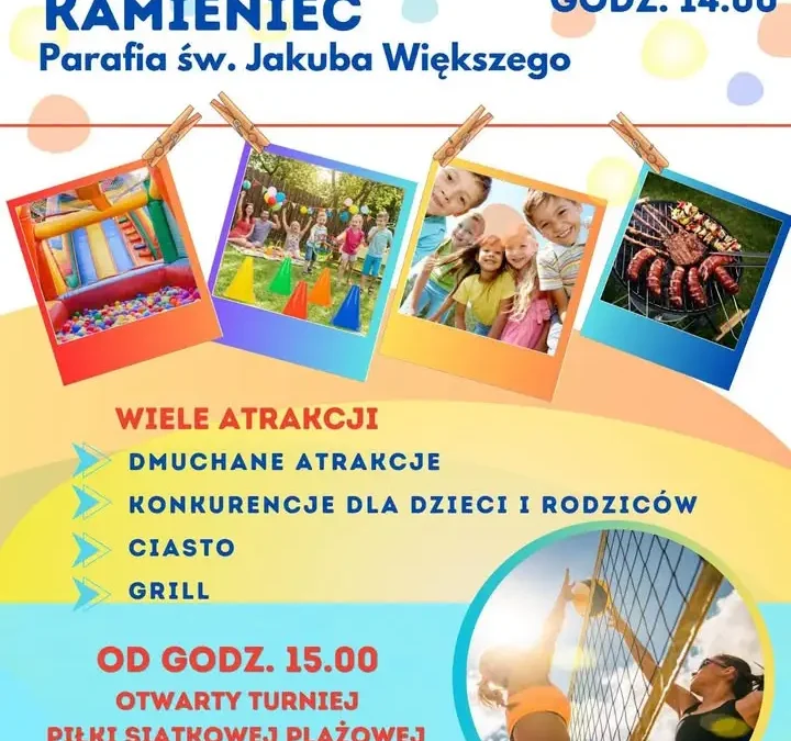 Festyn Parafialno-Rodzinny w Kamieńcu – niedziela pełna atrakcji