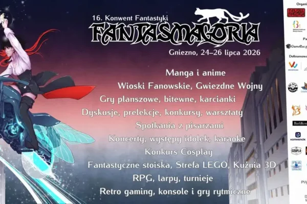 16. Fantasmagoria w Gnieźnie – trzydniowe święto fantastyki już w ten weekend