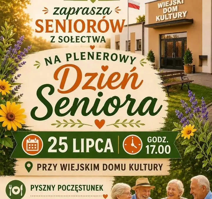 Plenerowy Dzień Seniora w Żydowie – sobota 25 lipca