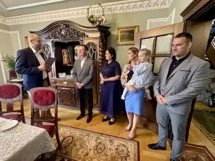 Andrzej Frankiewicz z Pyszczynka starostą dożynek powiatowych i wojewódzkich