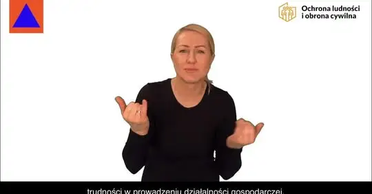 „Poradnik bezpieczeństwa” dostępny w Polskim Języku Migowym