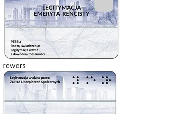 Nowe wzory legitymacji emeryta-rencisty od 13 lipca