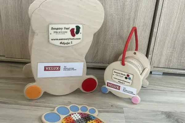 Przedszkole w Czerniejewie z nowymi pomocami sensorycznymi dzięki wsparciu Velux