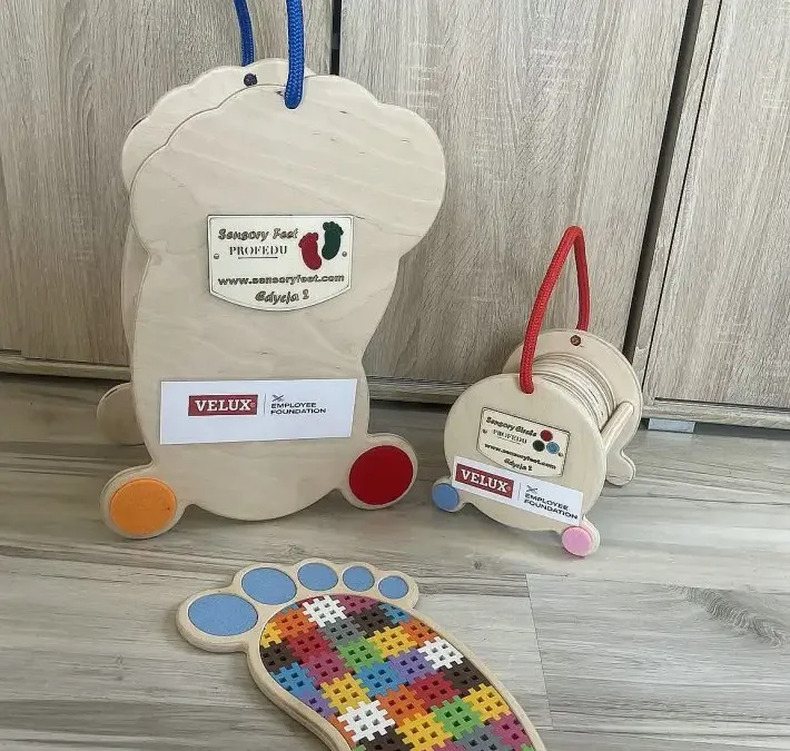 Przedszkole w Czerniejewie z nowymi pomocami sensorycznymi dzięki wsparciu Velux