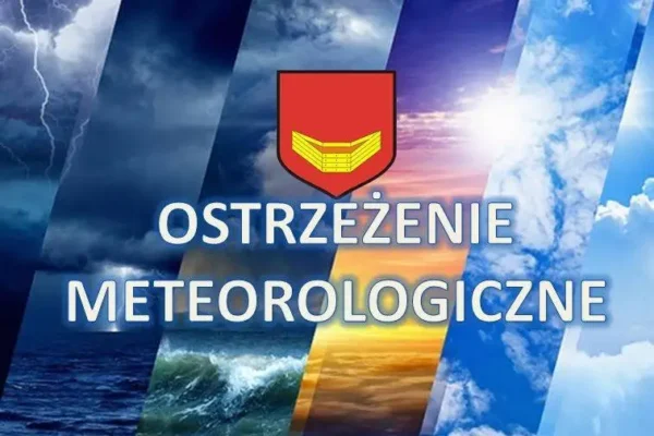 Ostrzeżenie IMGW: Burze z gradem i silnym wiatrem w powiecie gnieźnieńskim