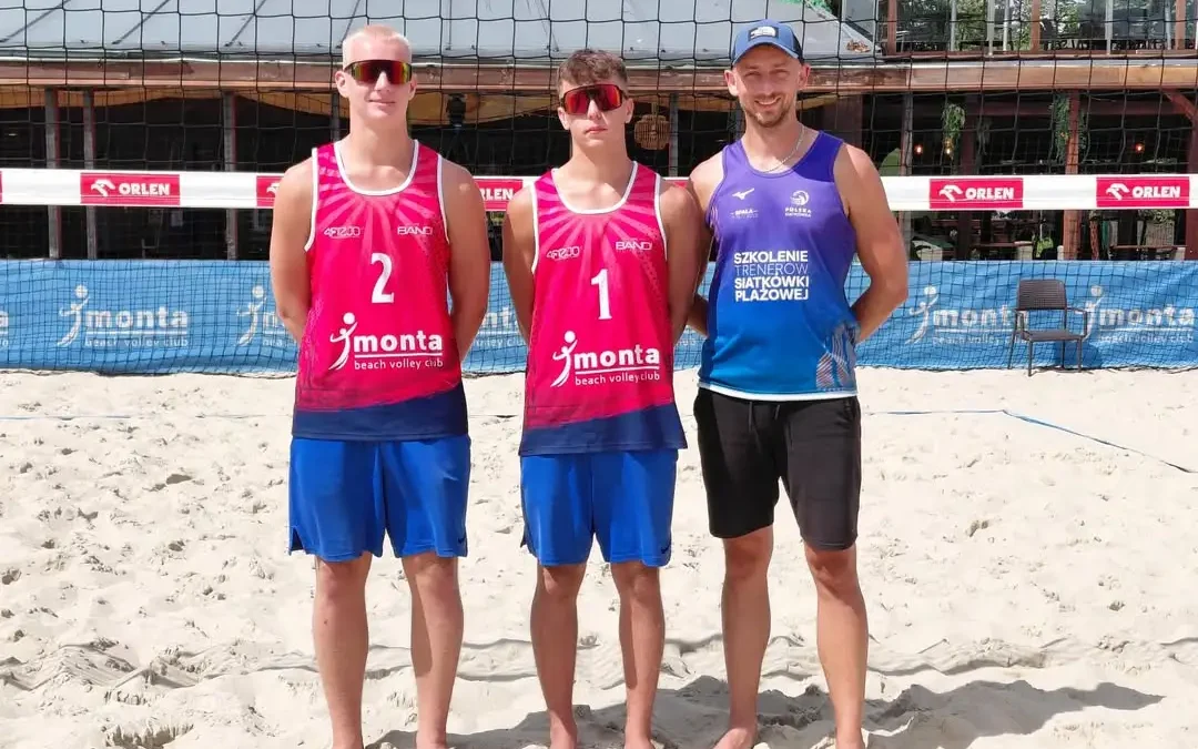 Czerniejewo: Patryk Staniszewski tuż za podium Mistrzostw Polski w siatkówce plażowej