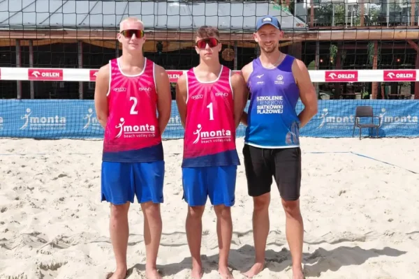 Czerniejewo: Patryk Staniszewski tuż za podium Mistrzostw Polski w siatkówce plażowej