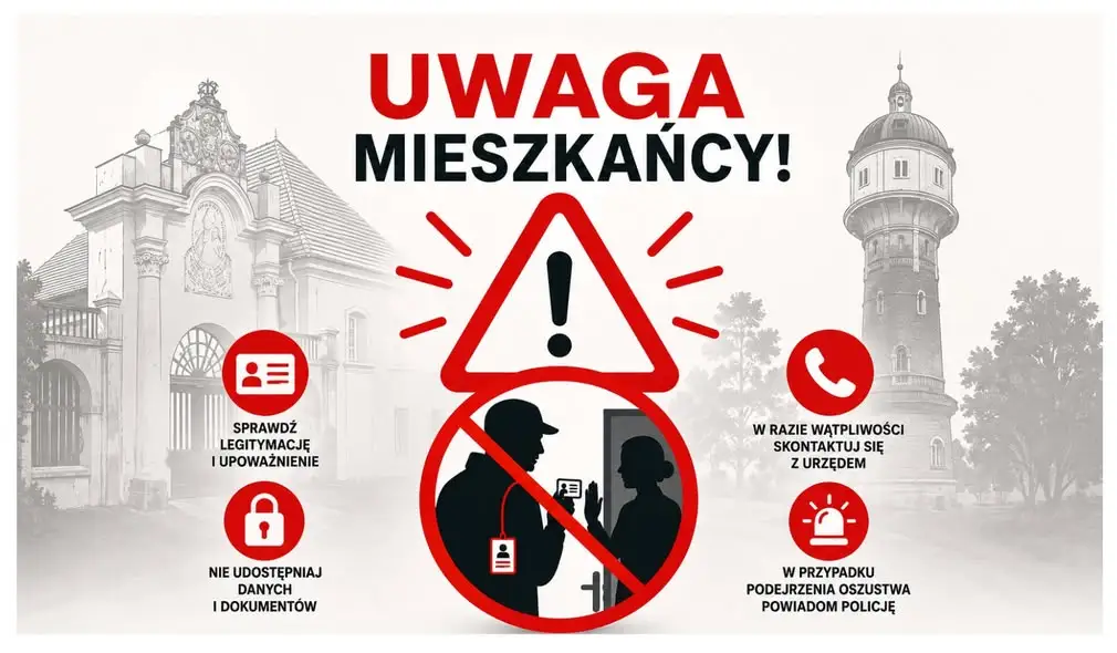 Uwaga na fałszywych urzędników w Trzemesznie! Oszuści podają się za pracowników