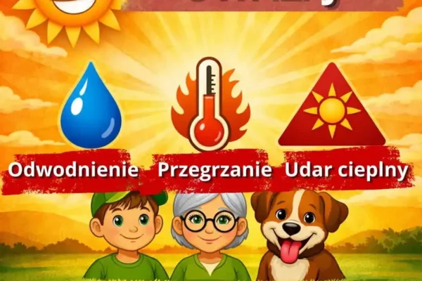 Upały w Wielkopolsce: jak chronić siebie i bliskich przed przegrzaniem?