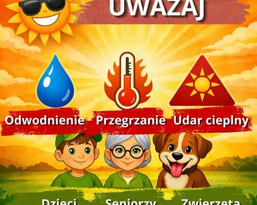 Upały w Wielkopolsce: jak chronić siebie i bliskich przed przegrzaniem?