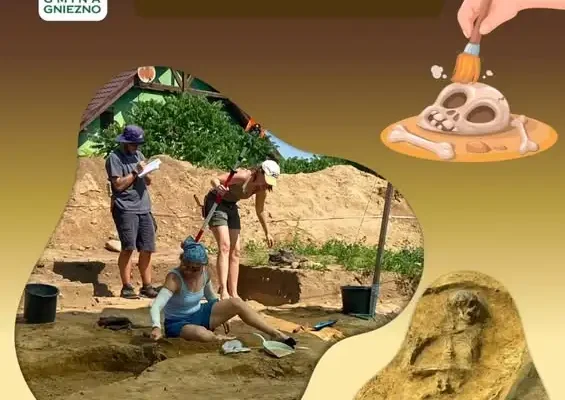 Archeologiczne odkrycia w Jankowie Dolnym: mieszkańcy Gminy Gniezno na żywo w wykopie