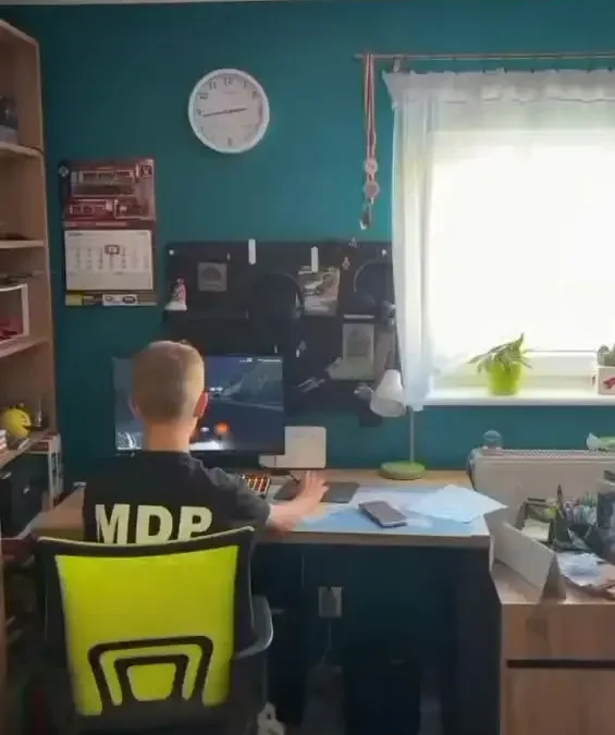 Młodzieżowa Drużyna Pożarnicza z Mieleszyna w konkursie PSP – promują bezpieczeństwo