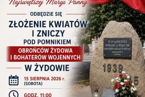 Święto Wojska Polskiego w Czerniejewie: Uroczystość pod Pomnikiem w Żydowie