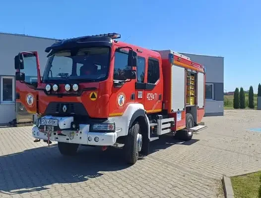 OSP Trzemeszno usunęło gniazdo owadów błonkoskrzydłych w Cytrynowie