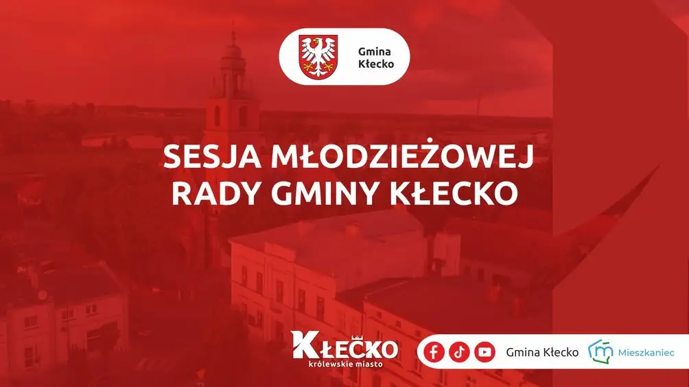 II Sesja Młodzieżowej Rady Gminy Kłecko – zaproszenie na 25 sierpnia
