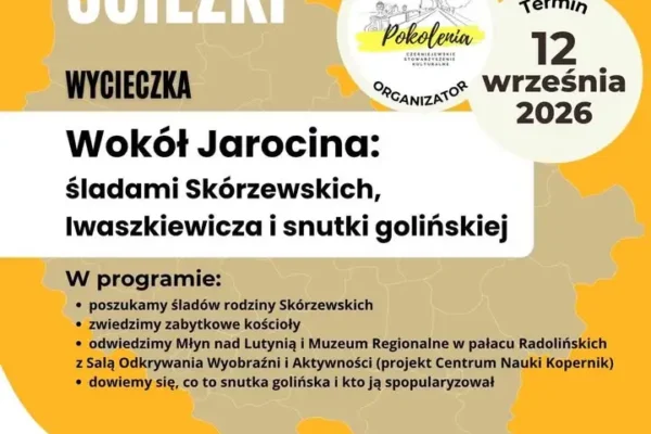 Wycieczka śladami Skórzewskich i Iwaszkiewicza – zostały wolne miejsca