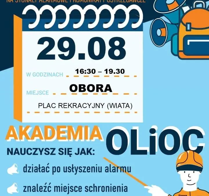 Krajowy Trening Reagowania w Oborze – sprawdź, jak przygotować się na sytuacje kryzysowe