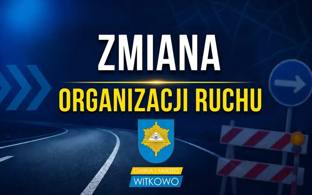 Witkowo: Zmiana organizacji ruchu na ul. Powstańców Wielkopolskich od 1 września