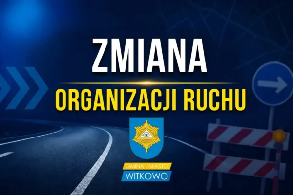 Witkowo: Zmiana organizacji ruchu na ul. Powstańców Wielkopolskich od 1 września