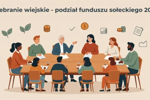 Fundusz sołecki 2027: harmonogram zebrań wiejskich w gminie Gniezno
