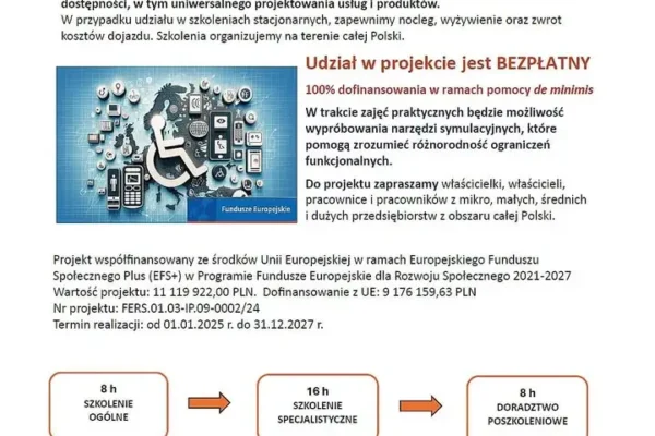 Instytut Dostępności: szkolenia i doradztwo dla firm z zakresu dostępności