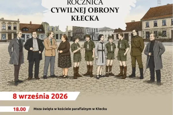 87. rocznica cywilnej obrony Kłecka – uroczystości 8 września 2026