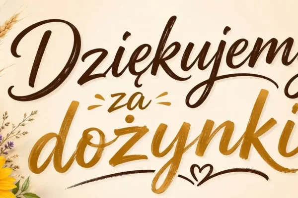 Dożynki w gminie Łubowo: podziękowania dla wszystkich, którzy tworzyli to święto