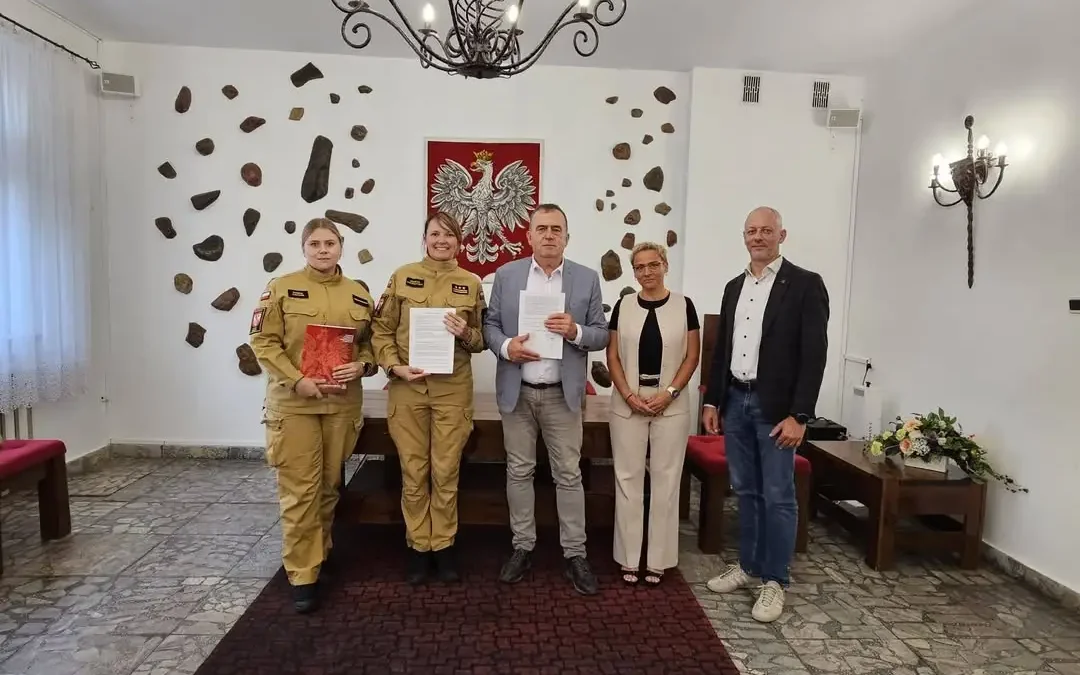Gmina Łubowo dofinansuje modernizację łączności radiowej straży pożarnej