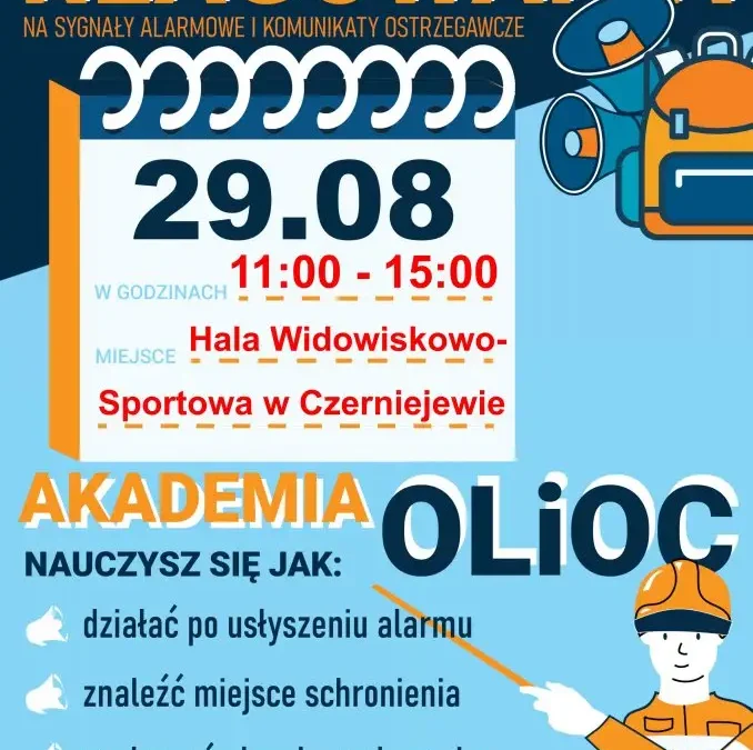 Krajowy Trening Reagowania w Czerniejewie – sprawdź, jak zachować się w sytuacji zagrożenia
